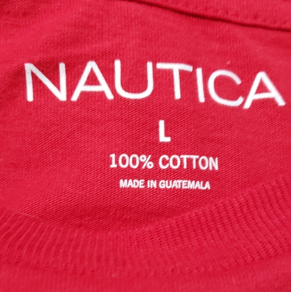 Nautica Long Sleeve Tshirt Size L - Picture 3 of 3